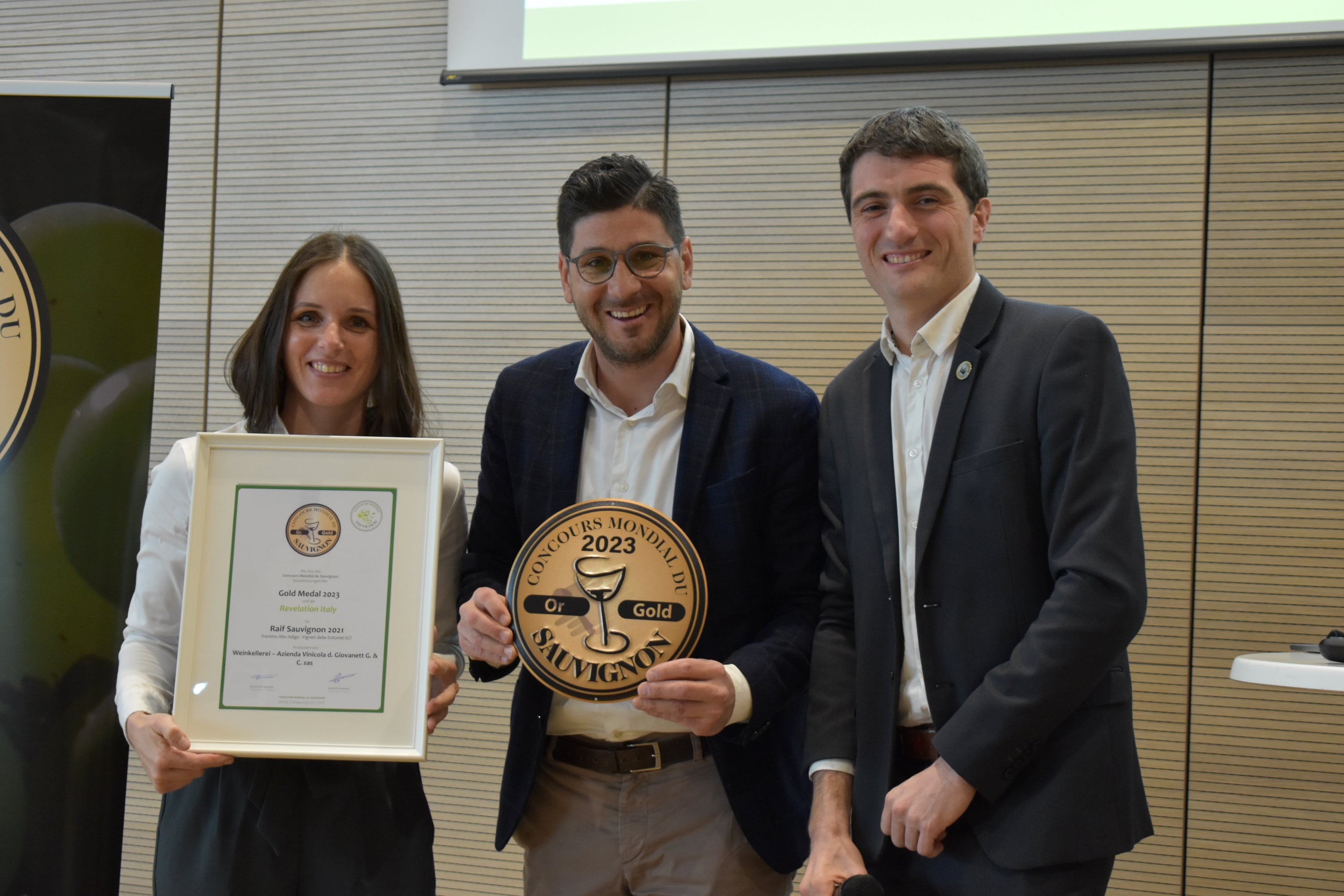 L'Alto Adige vince il Concours Mondial du Sauvignon